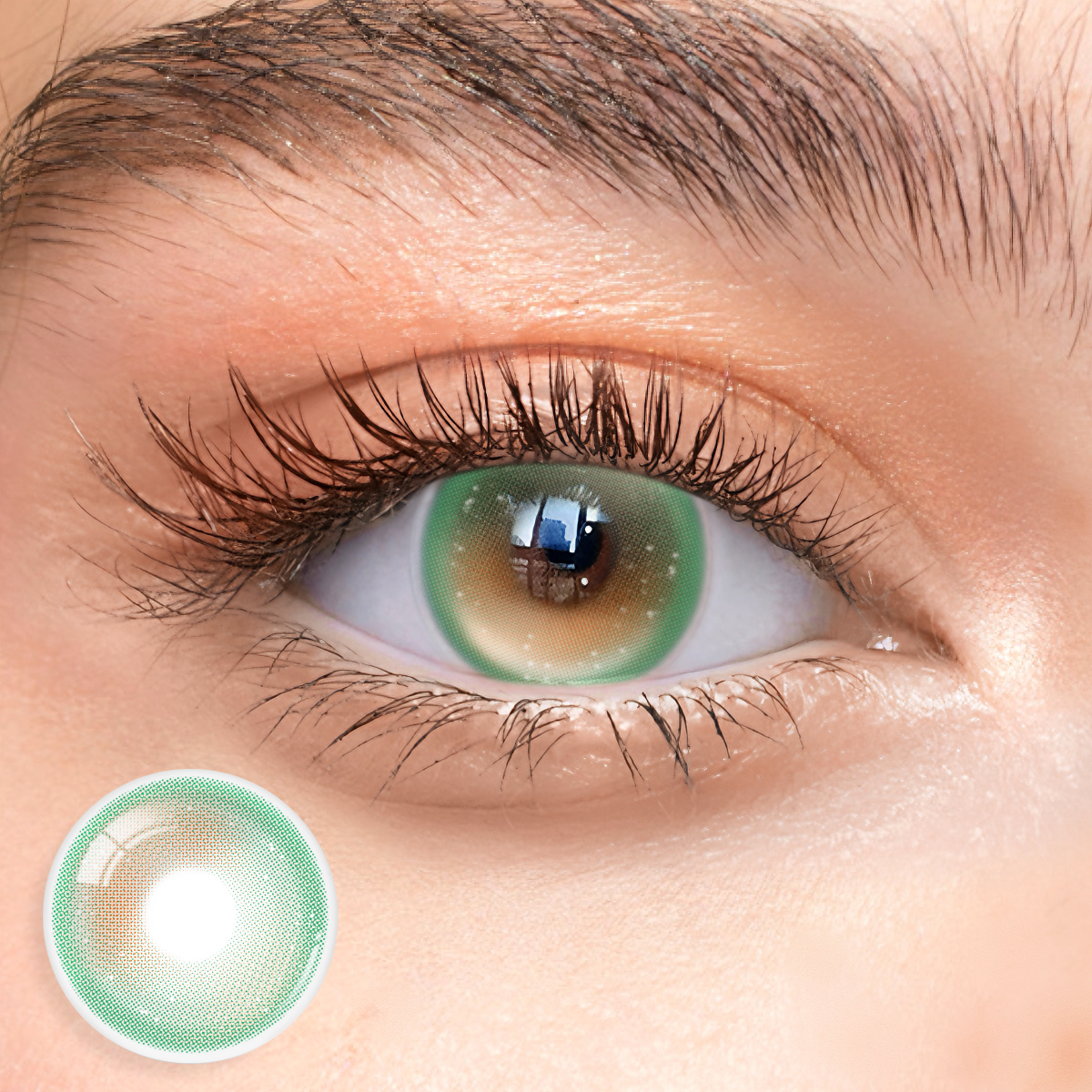 Eyemua Glimery Green