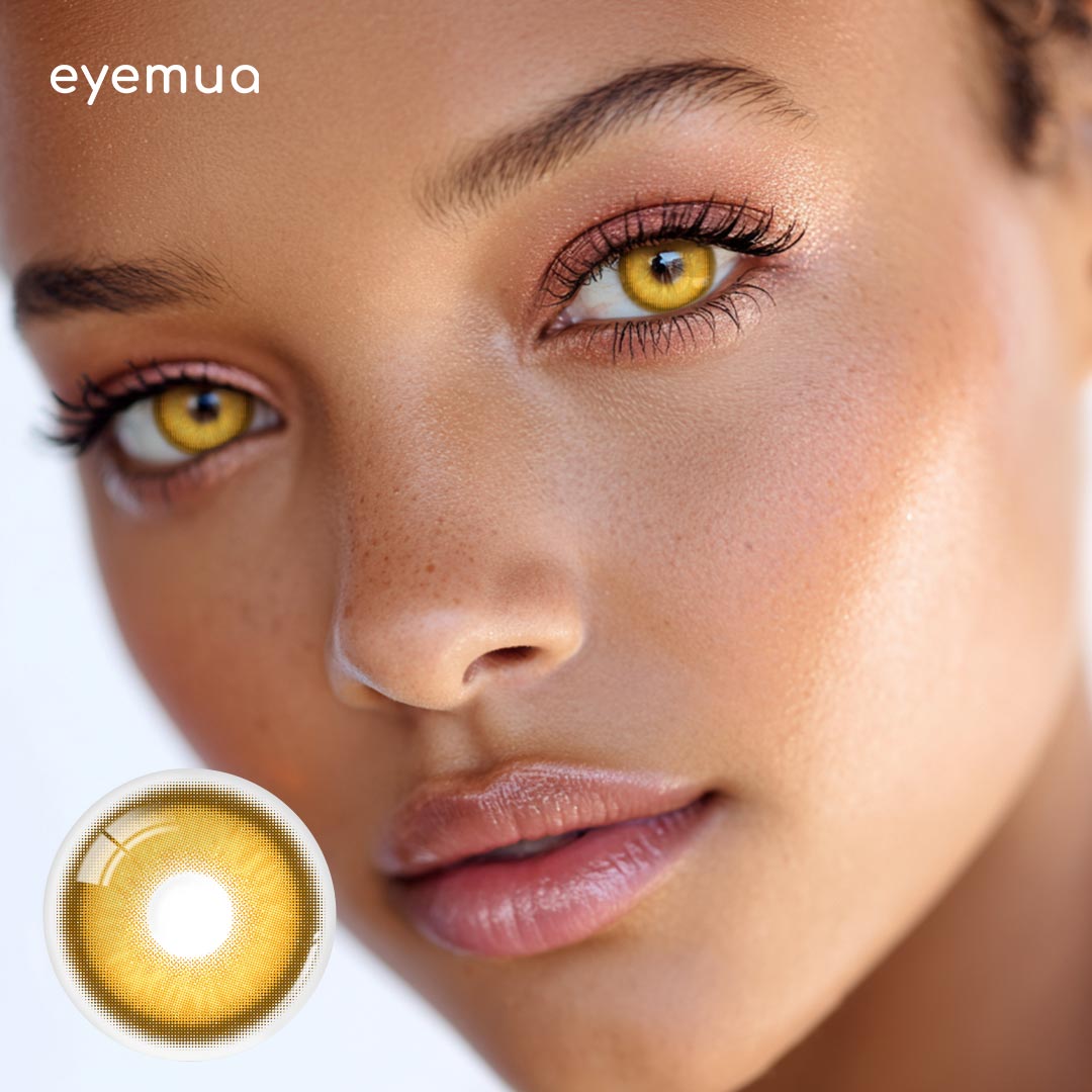 6-Month | Eyemua Opulent Brown Colored Contacts