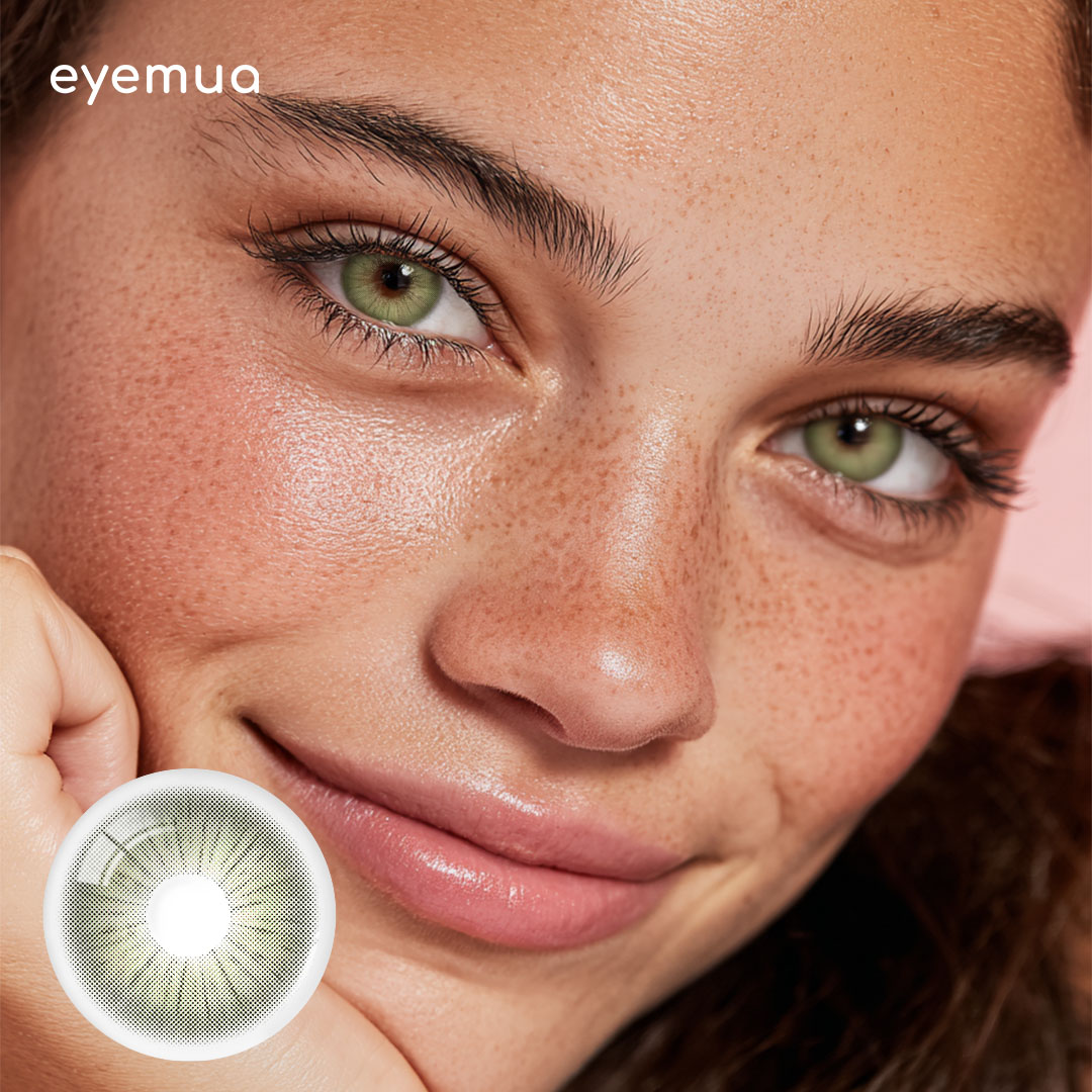 Eyemua Rome Times Olive Green | 1 Year