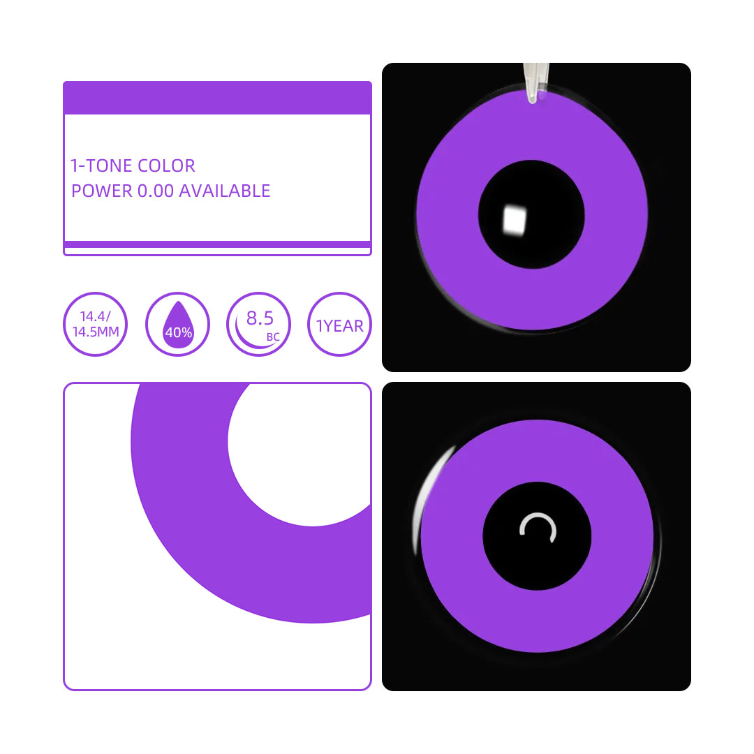 Eyemua Blank Purple