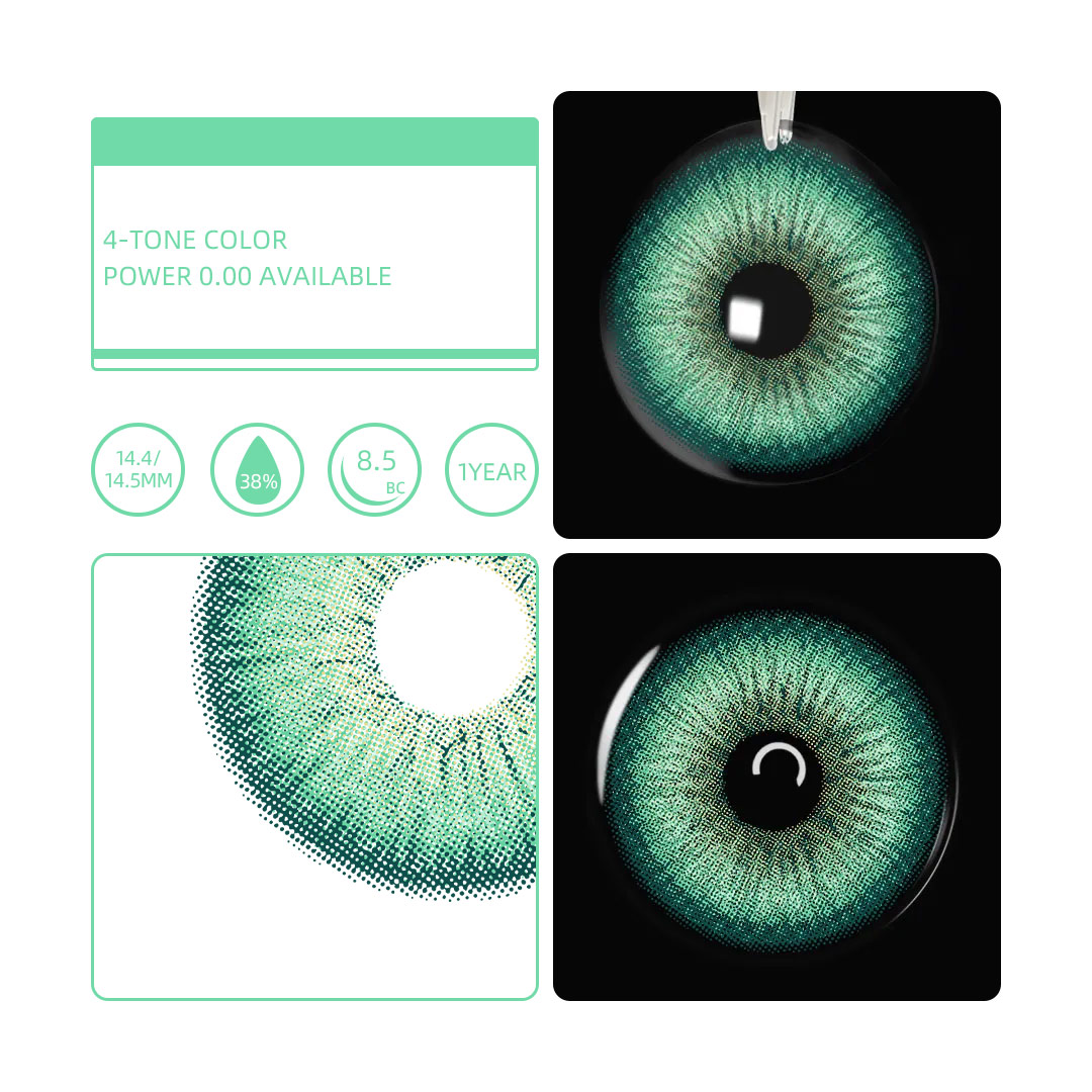Eyemua Magic Pop Green