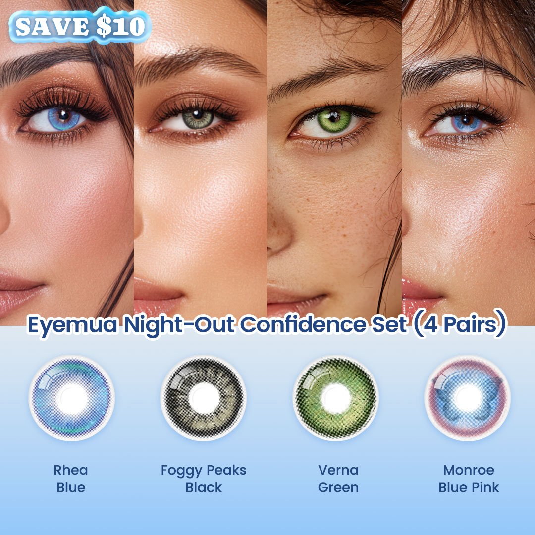 Eyemua Night-Out Confidence Set (4 Pairs)