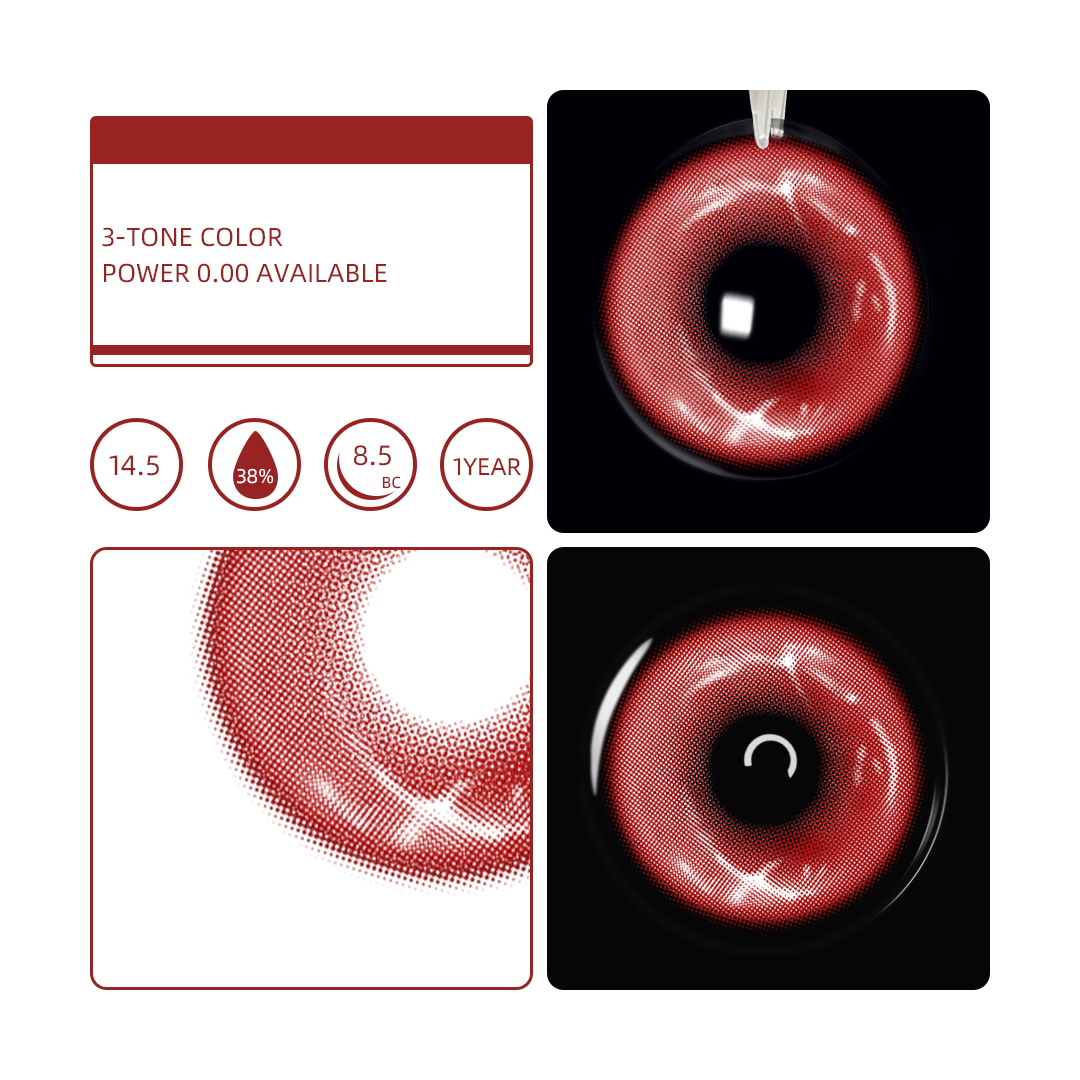 Eyemua FlameKiss Red