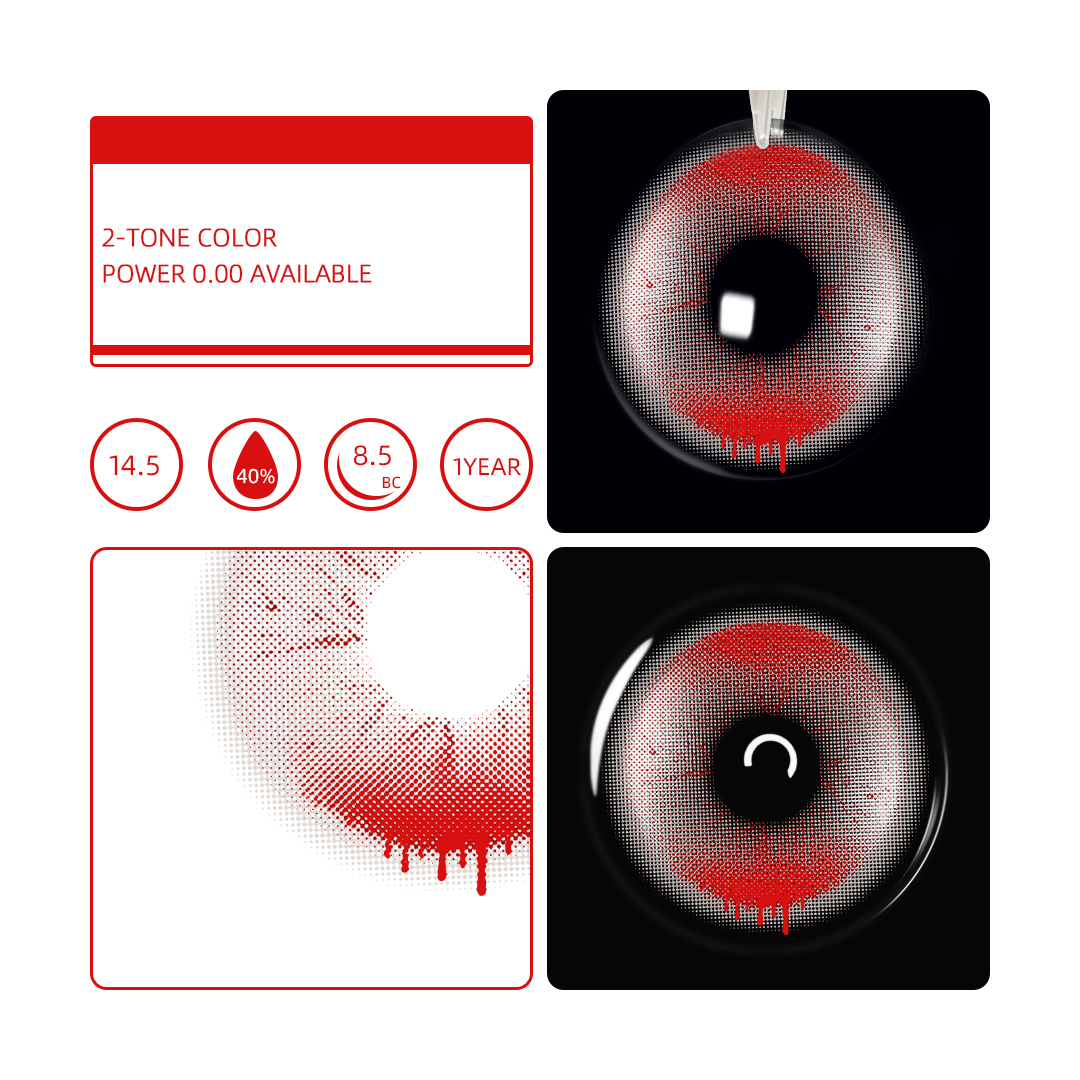 Eyemua Bloodshade  Red