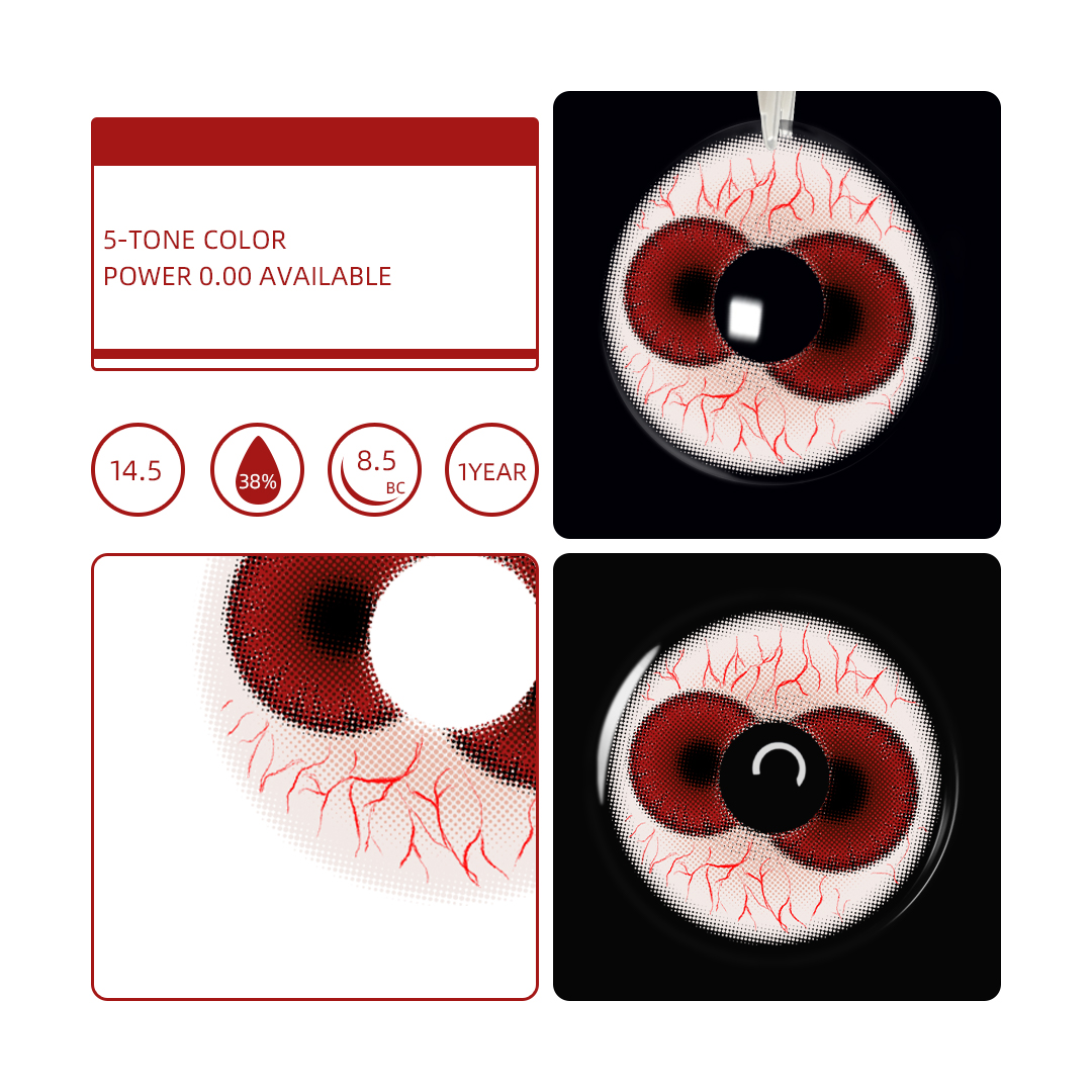 Eyemua Twineyes Red