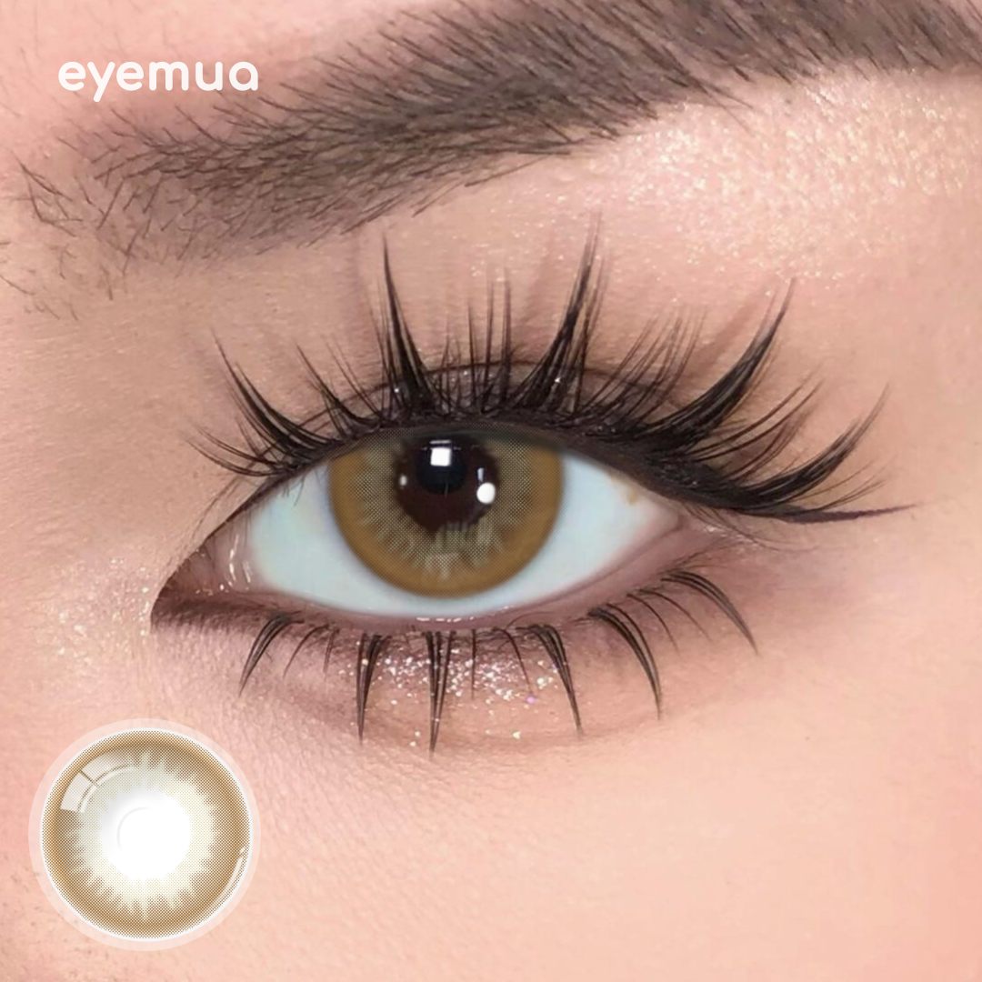 Eyemua Cedarwood Brown - 1 Day, 10 Pcs