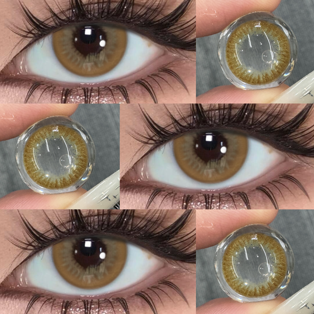Eyemua Cedarwood Brown - 1 Day, 10 Pcs