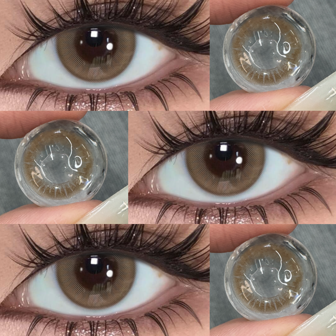 Eyemua Gingerale Brown - 1 Day, 10 Pcs