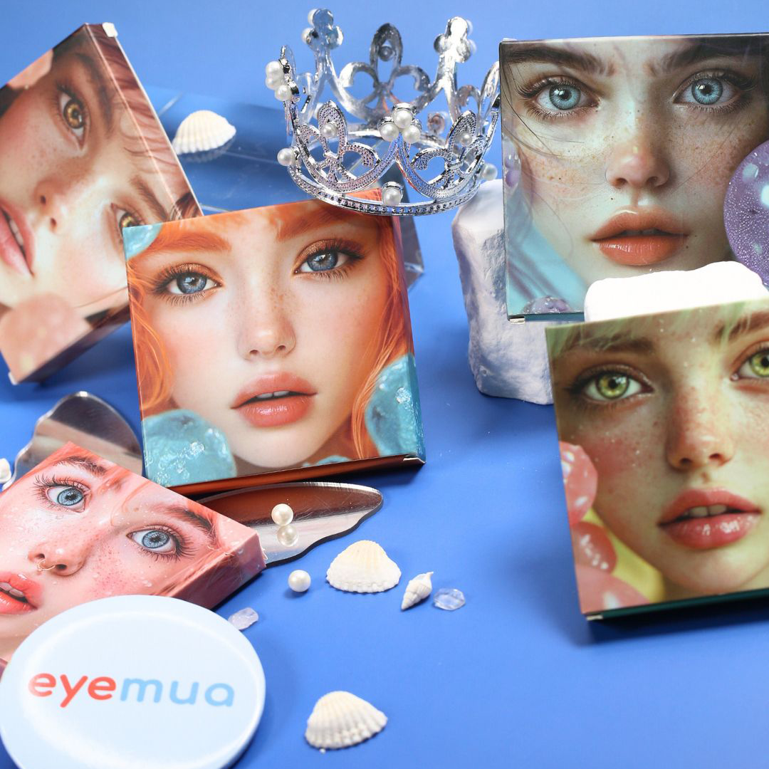 Eyemua Party Look Contacts Blind Box | 8 Pairs, 1 Year