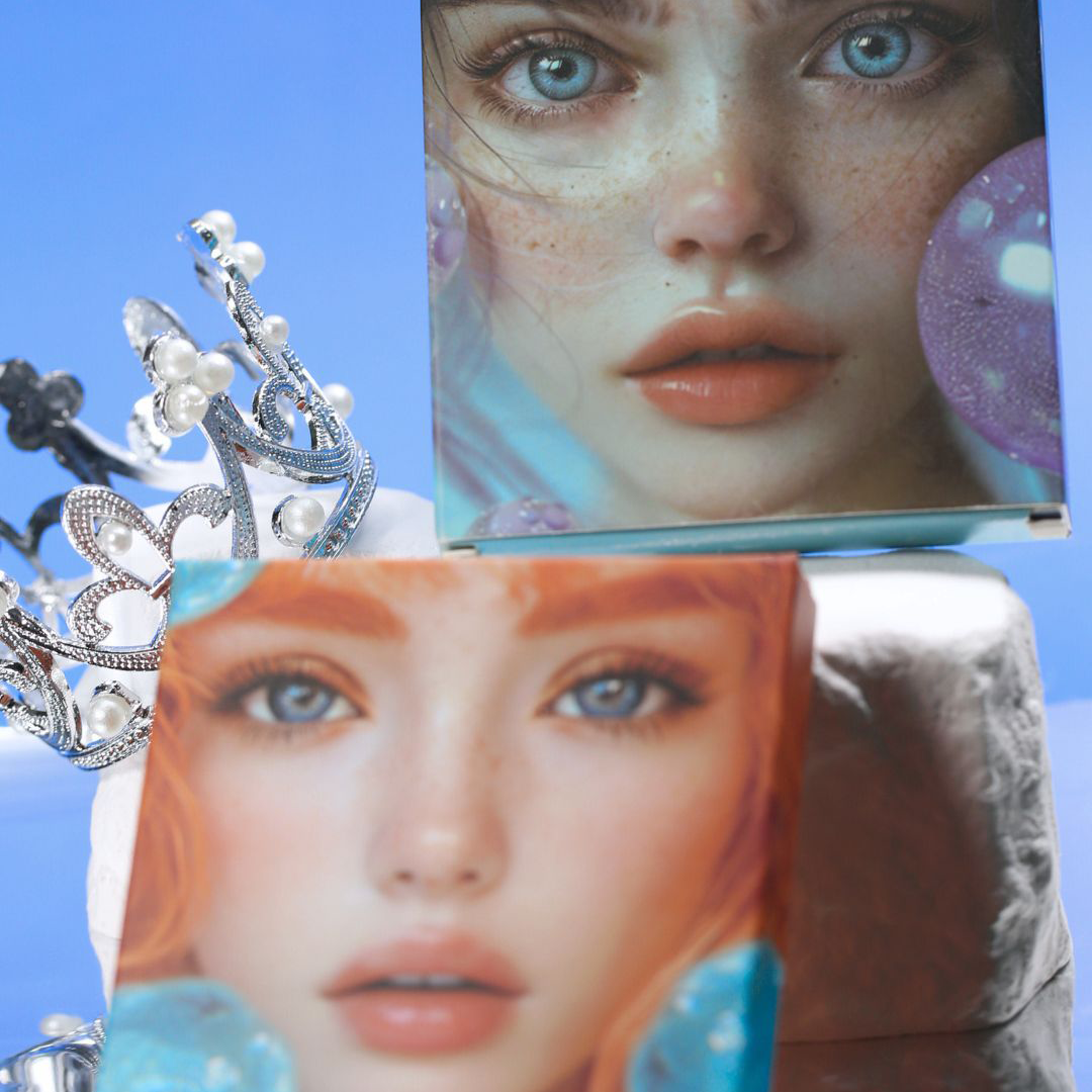 Eyemua Party Look Contacts Blind Box | 8 Pairs, 1 Year