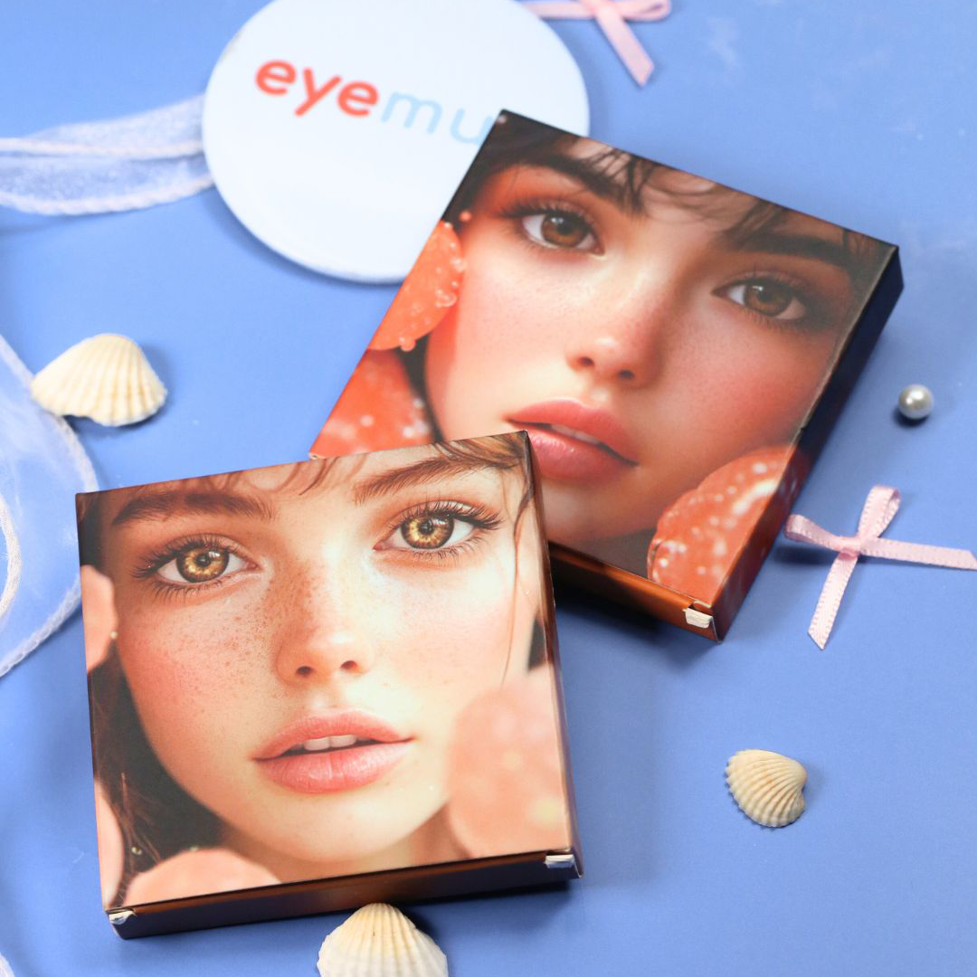 Eyemua 6-Month Nature Contacts Blind Box | 8 Pairs