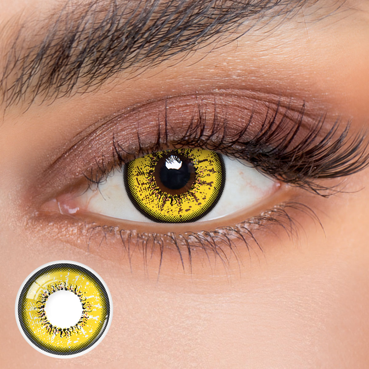 1 Day, 2 Pcs | Eyemua Kivie Yellow
