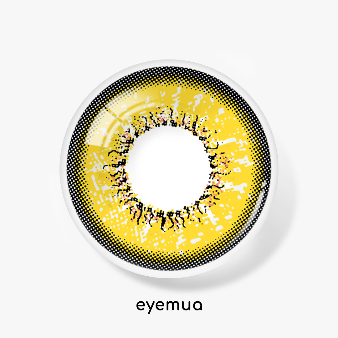 1 Day, 2 Pcs | Eyemua Kivie Yellow