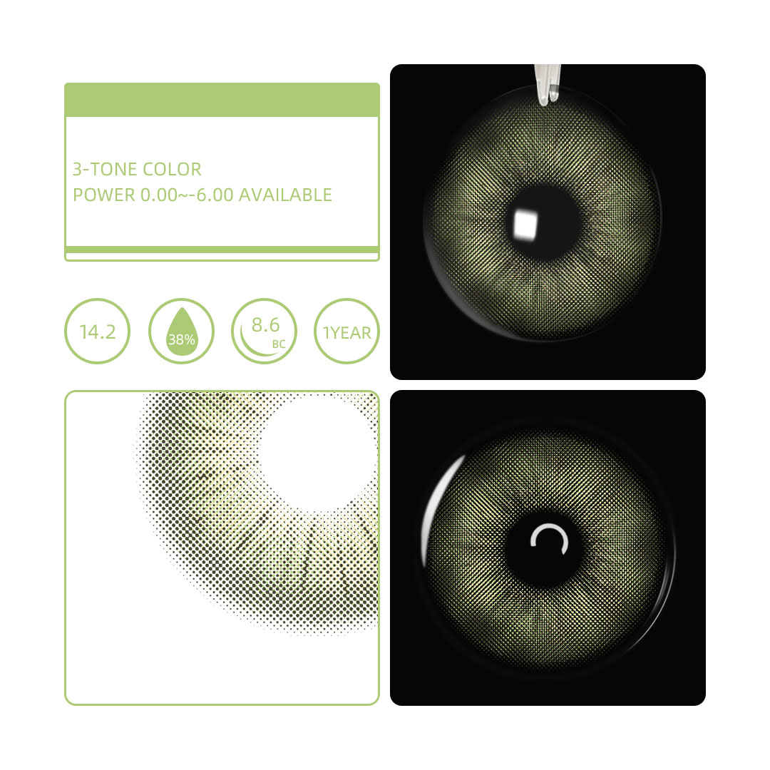 Eyemua Rome Times Olive Green