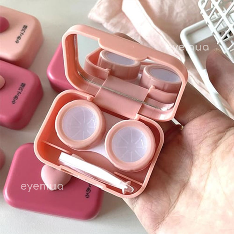 Eyemua Heart Lens Case