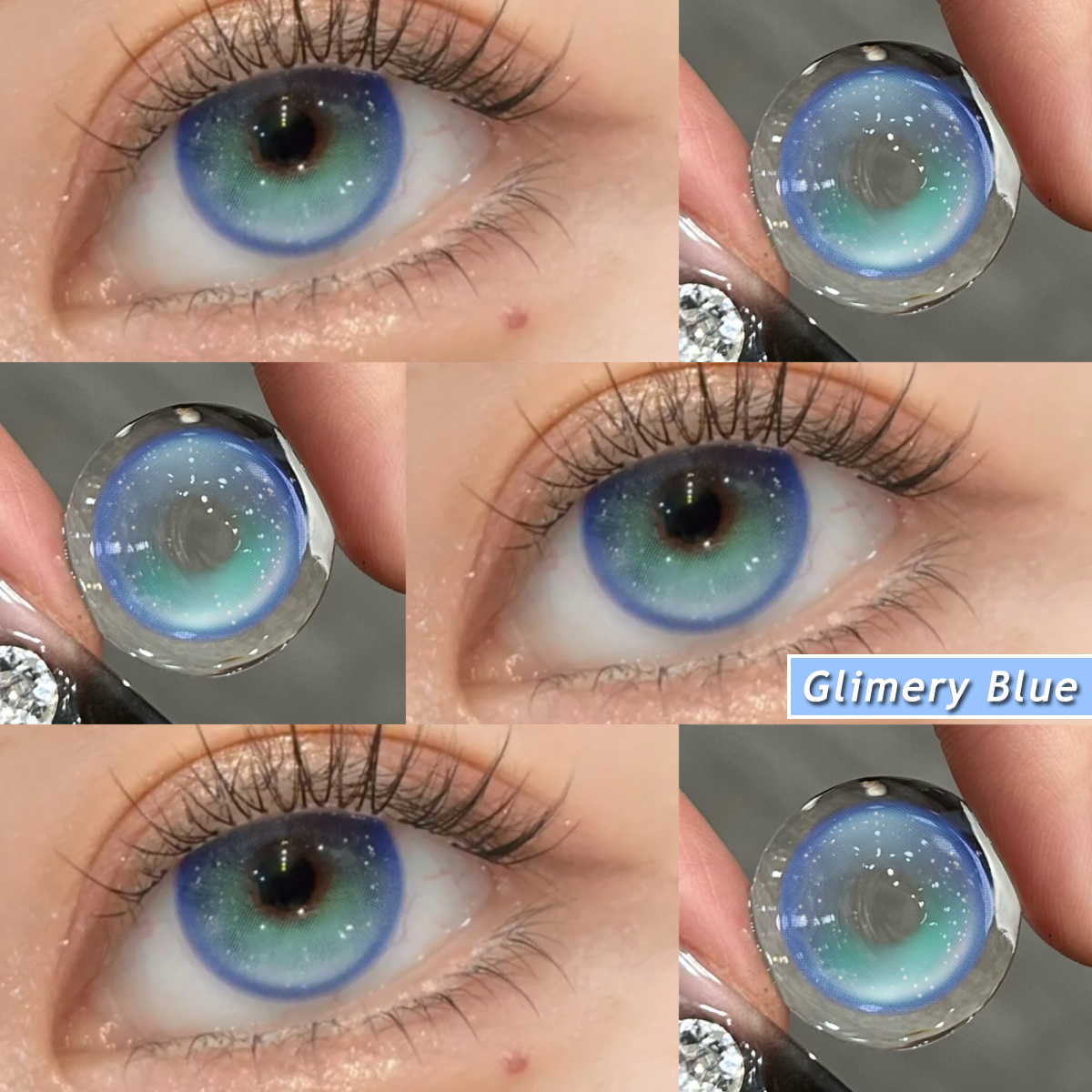Eyemua Glimery Blue