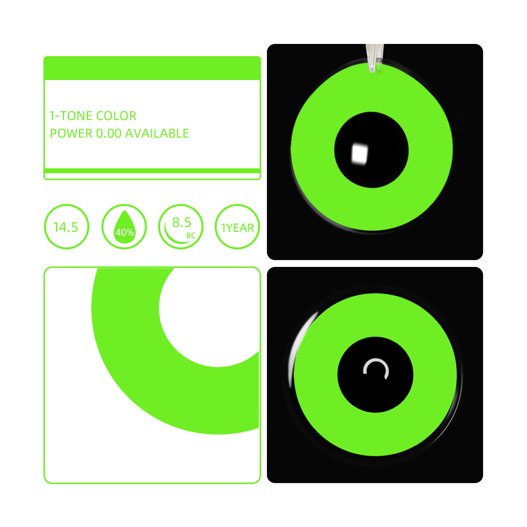 Eyemua Blank Green