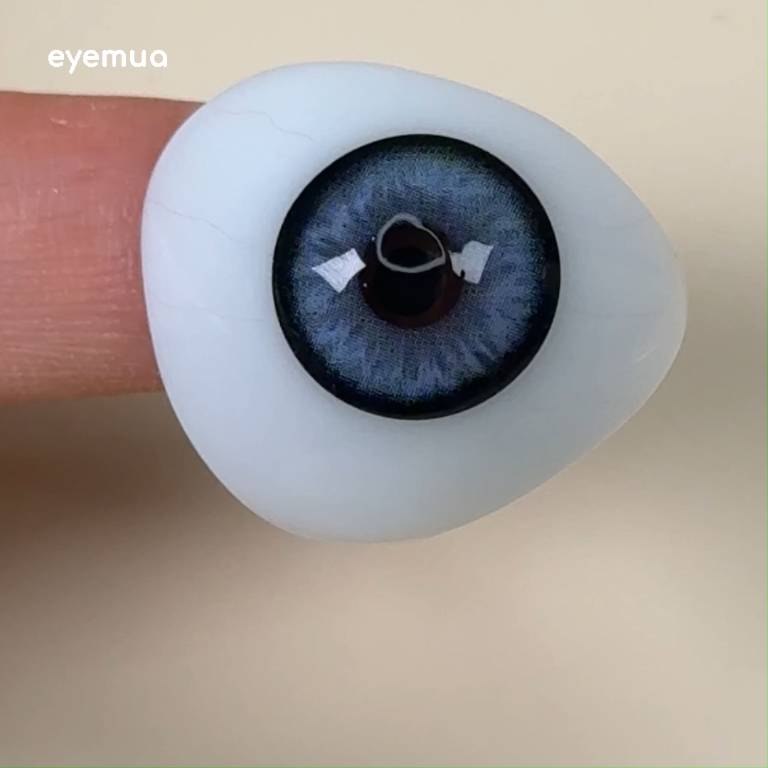 Eyemua Lazarus Blue Men Colored Contact Lenses