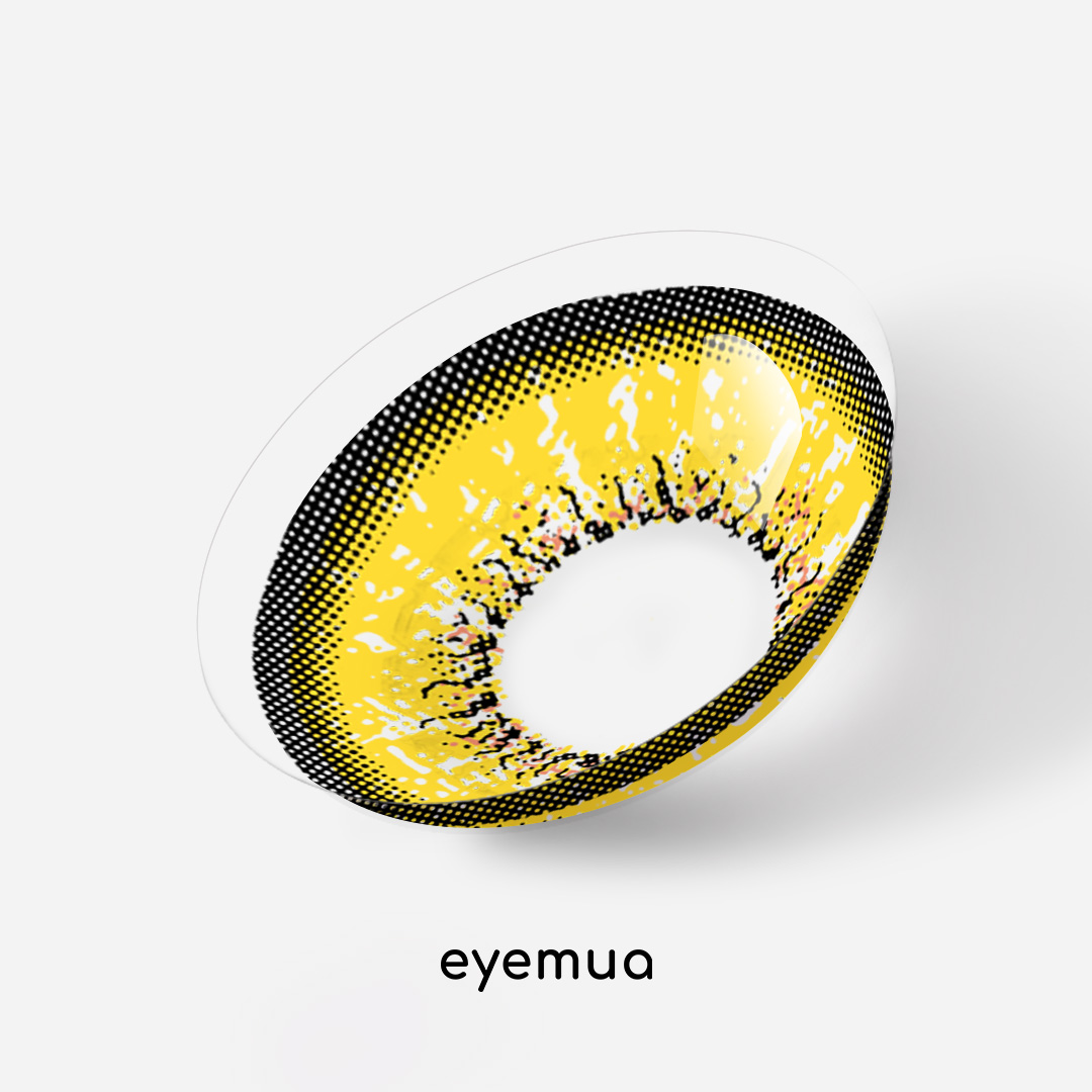 1 Day, 2 Pcs | Eyemua Kivie Yellow