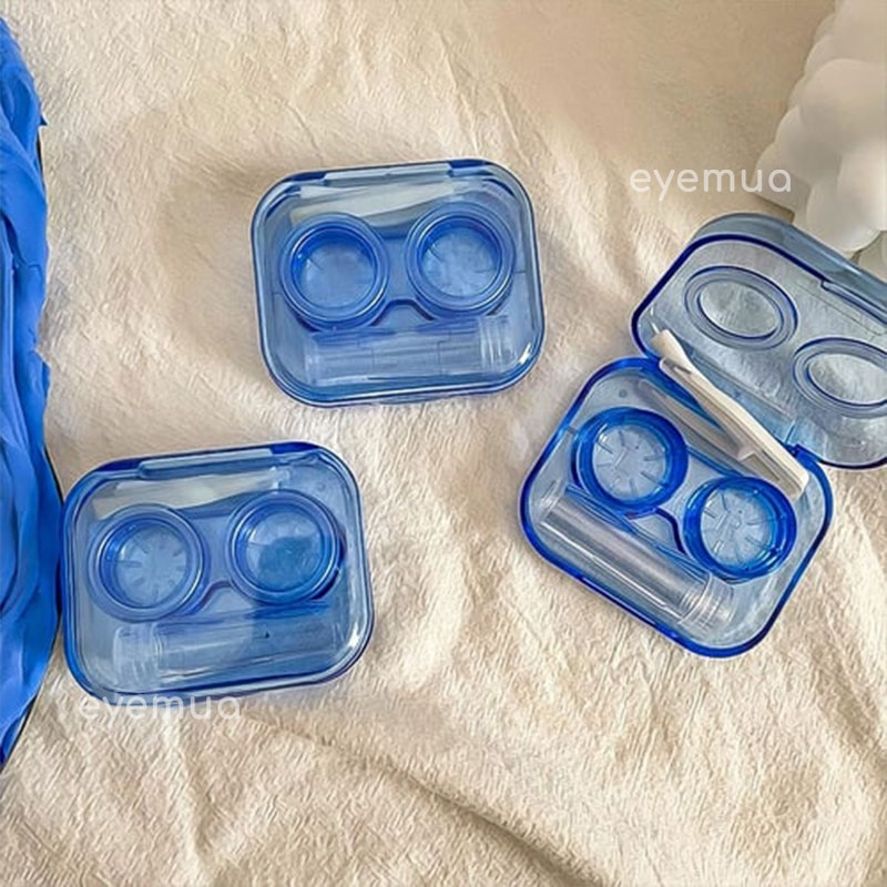 Eyemua Vintage Transparent II Lens Case