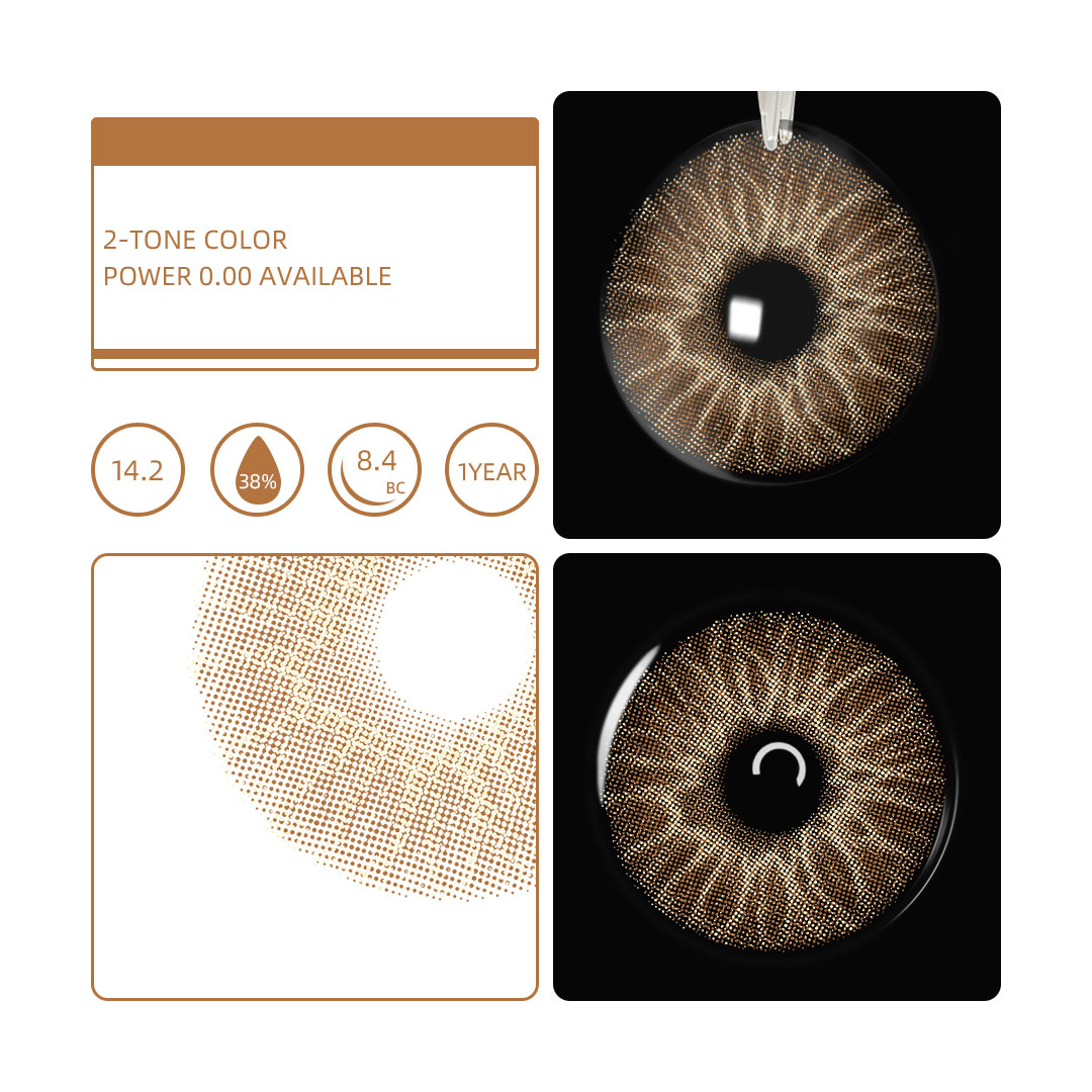 Eyemua Seashell Brown