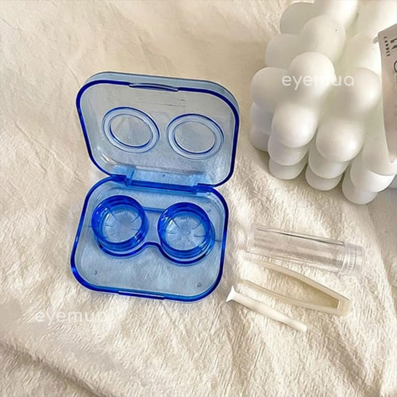 Eyemua Vintage Transparent II Lens Case