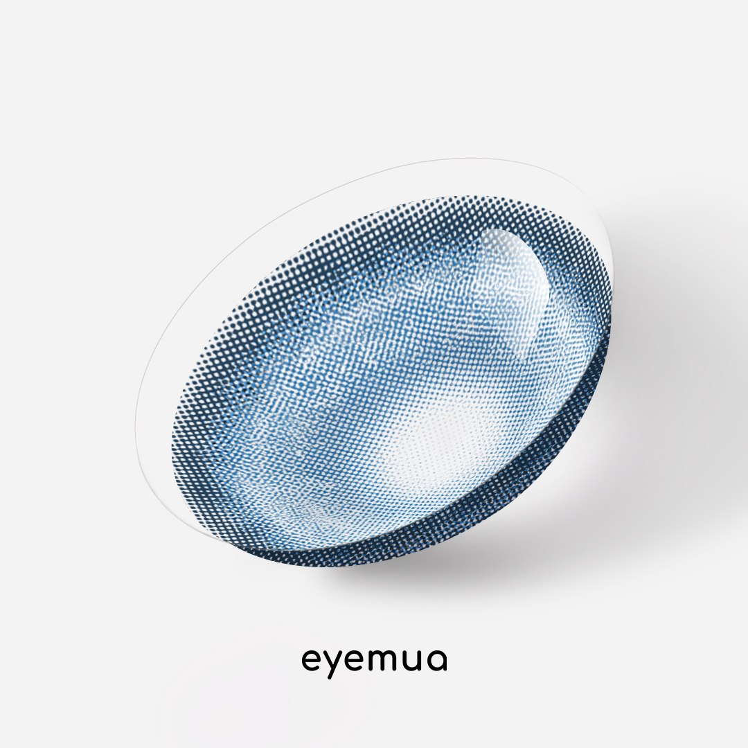 1 Day , 2 pcs | Eyemua Cosmic Veil Blue