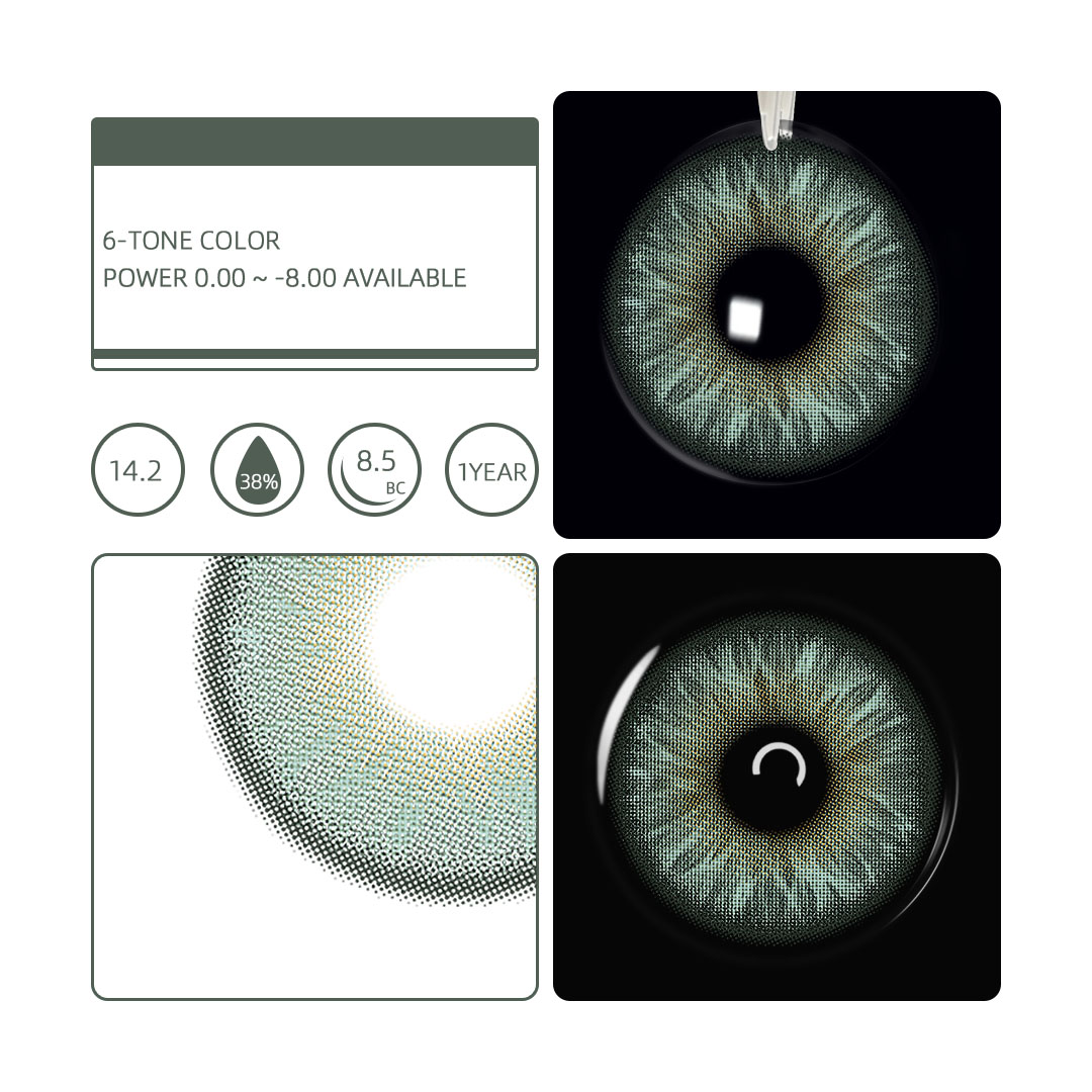 Eyemua Topaz Verse Green