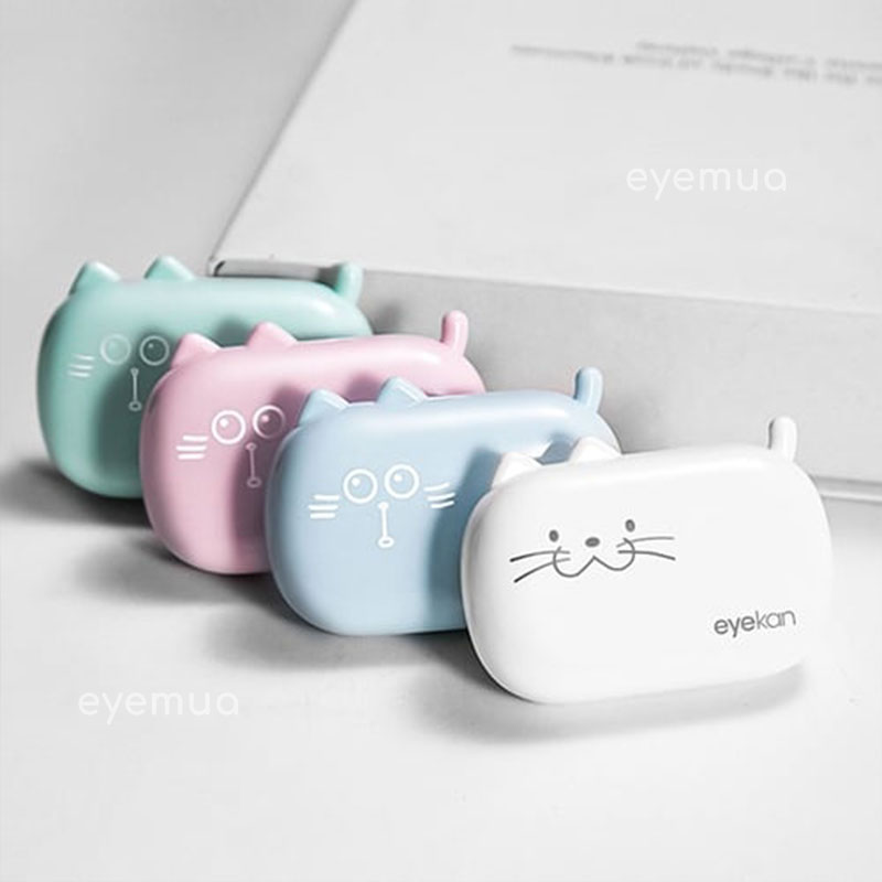 Eyemua Kitten-Shaped Lens Case
