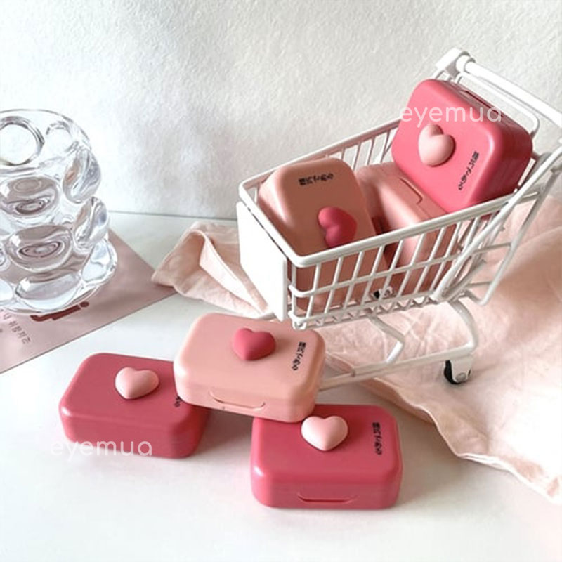 Eyemua Heart Lens Case