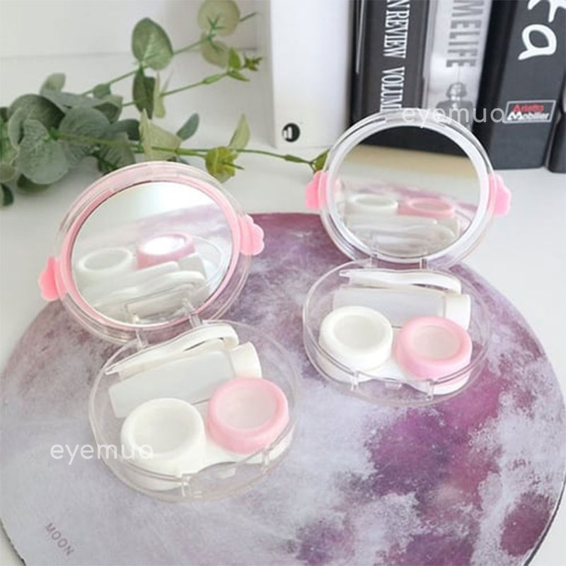 Eyemua Cardcaptor Sakura Wings Lens Case Pink