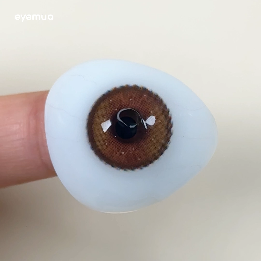 Eyemua Chasm Brown Men Colored Contact Lenses