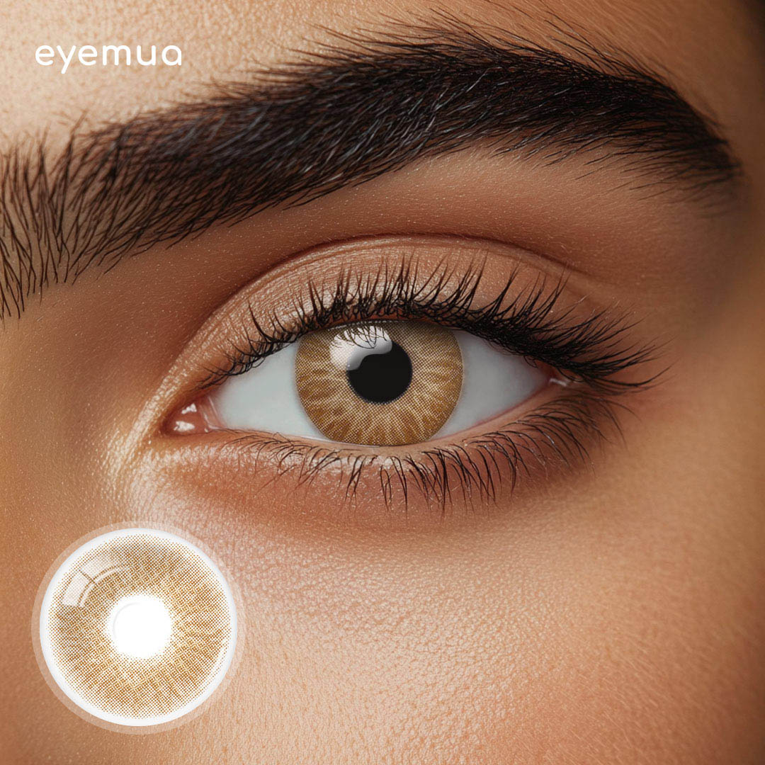 Eyemua Majesty Brown Men Colored Contact Lenses