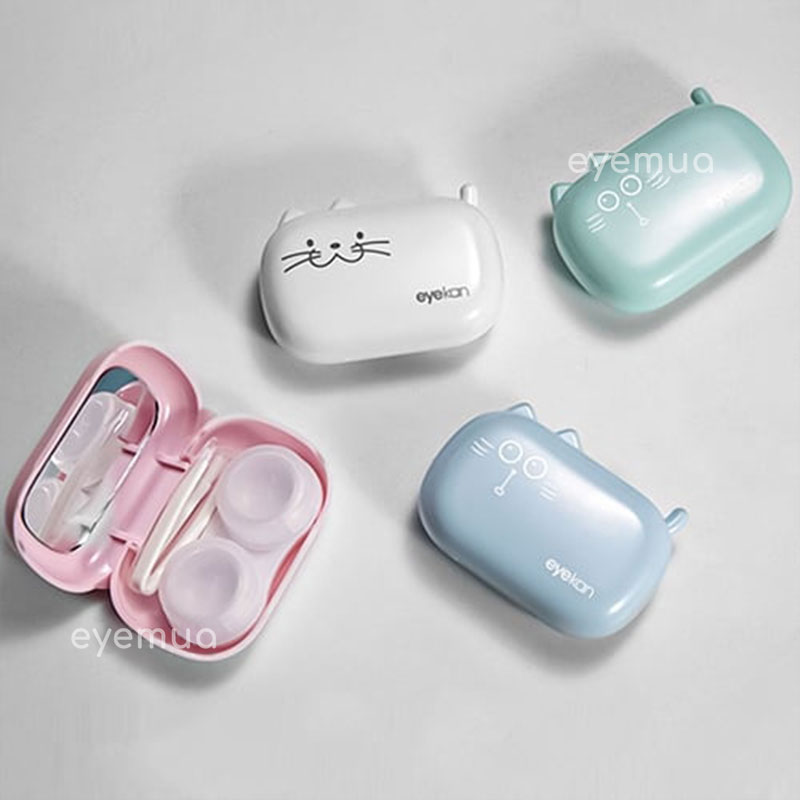 Eyemua Kitten-Shaped Lens Case