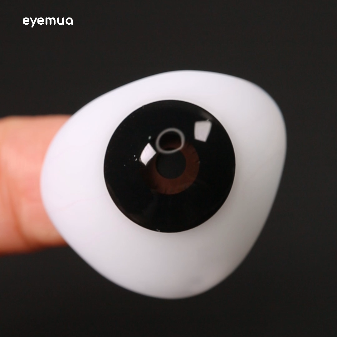 1 Day, 2 Pcs | Eyemua Blank Black