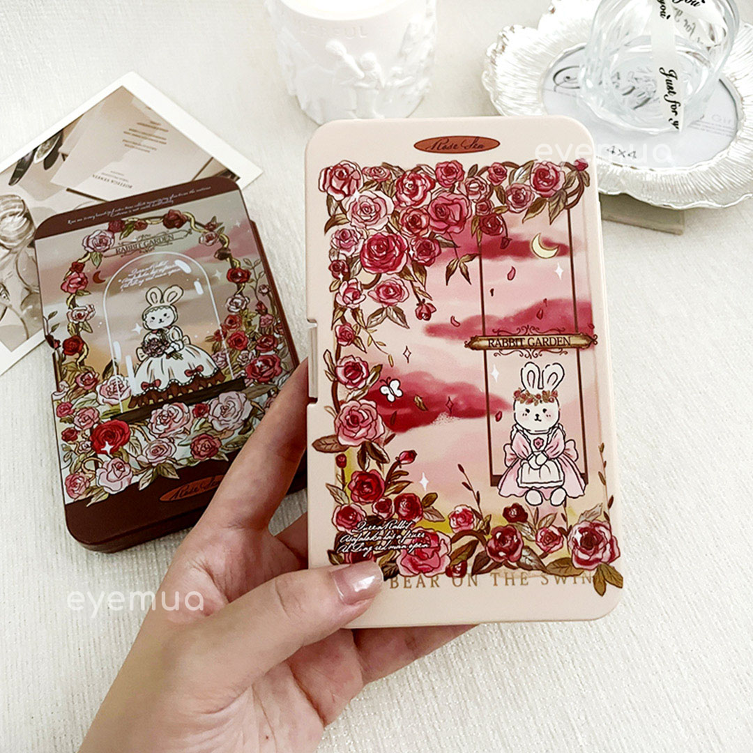 Eyemua Vintage Bunny 6-in-1 Lens Case