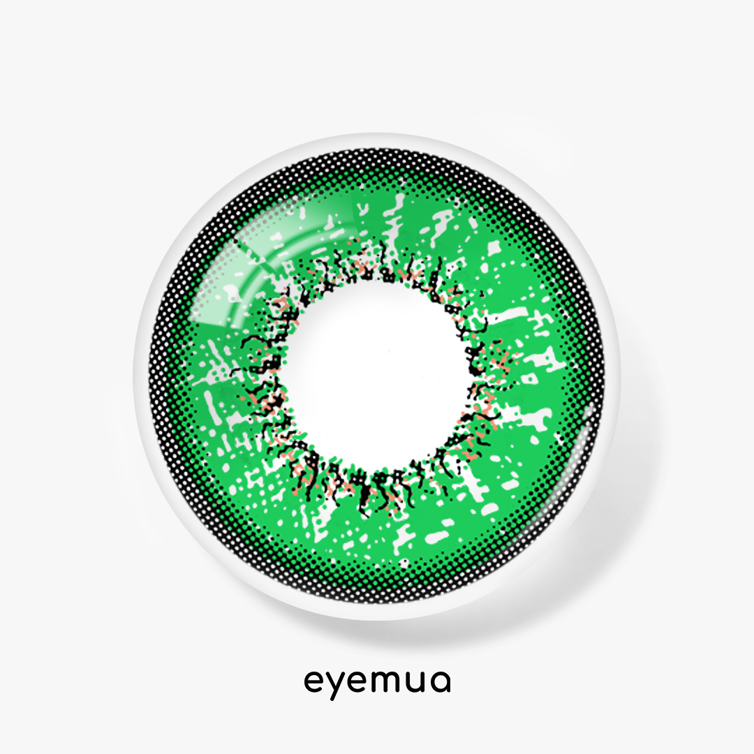 1 Day, 2 Pcs | Eyemua Kivie Green