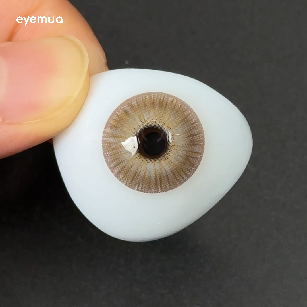 Eyemua Paris Blossom Hazel Men Colored Contact Lenses