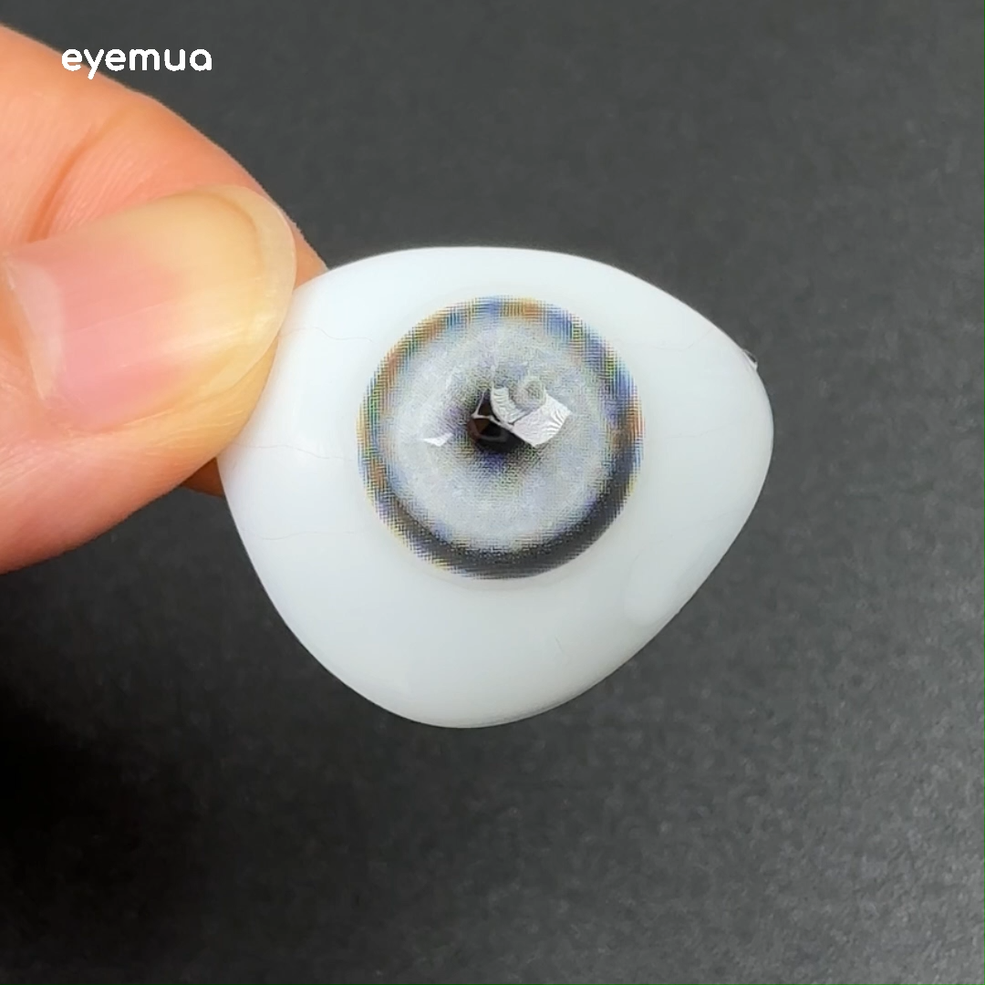 Eyemua Cosmic Veil Grey Men Colored Contact Lenses