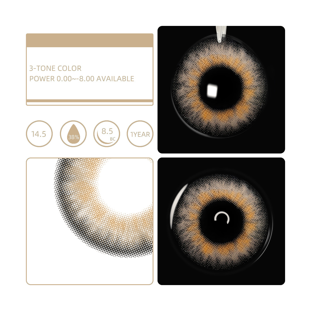Eyemua Sunset Gold Brown