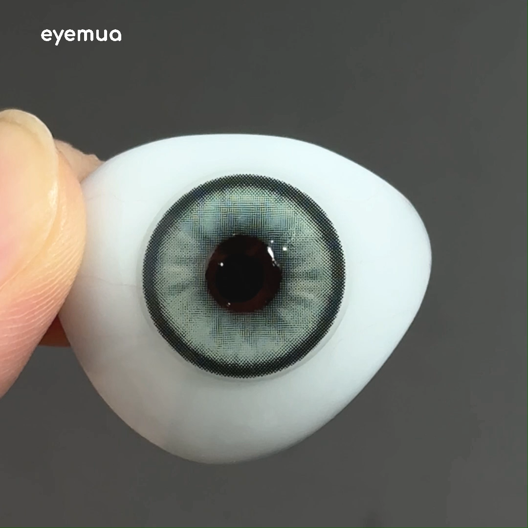 Eyemua Dreamscape Green Men Colored Contact Lenses