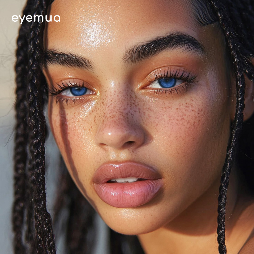 Eyemua Cosmic Veil Dark Blue