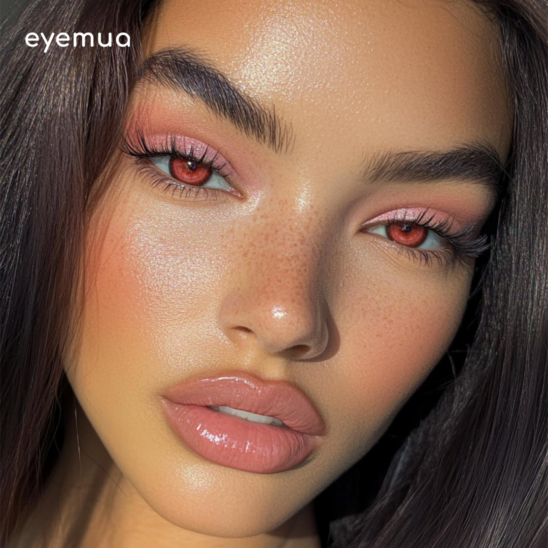 Eyemua Cosmic Veil Red