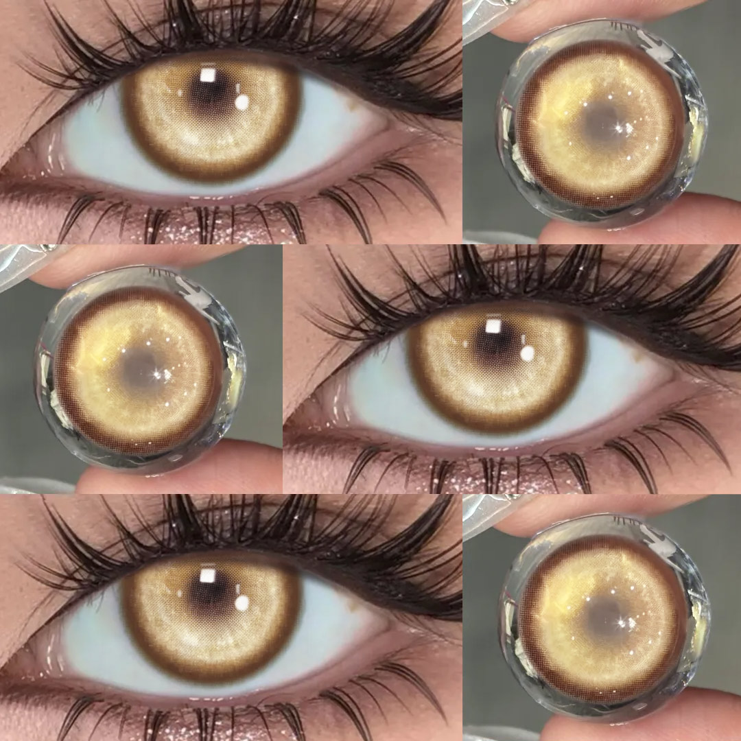 Eyemua Cosmic Veil Brown