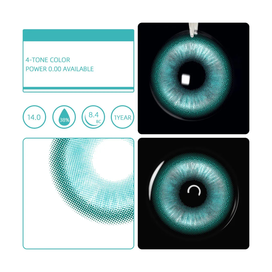 Eyemua Barbie Crystal Green