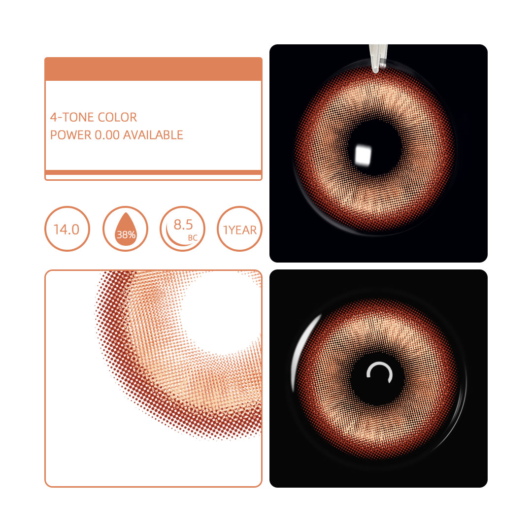 Eyemua Barbie Golden Brown