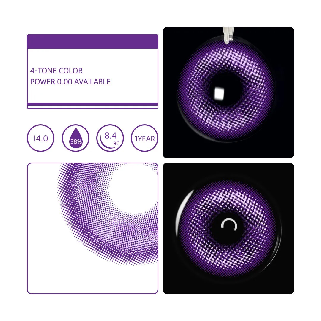 Eyemua Barbie Purple