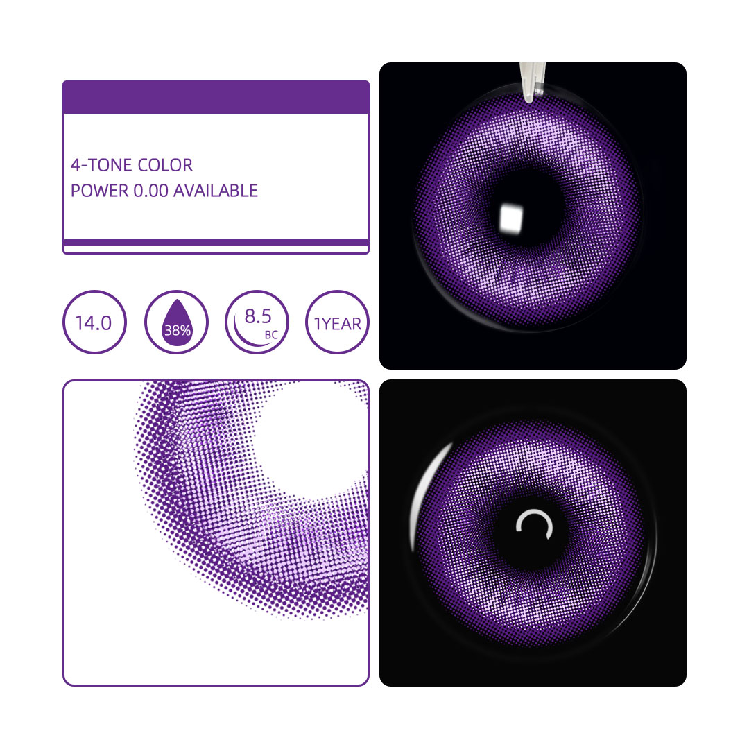 Eyemua Barbie Purple