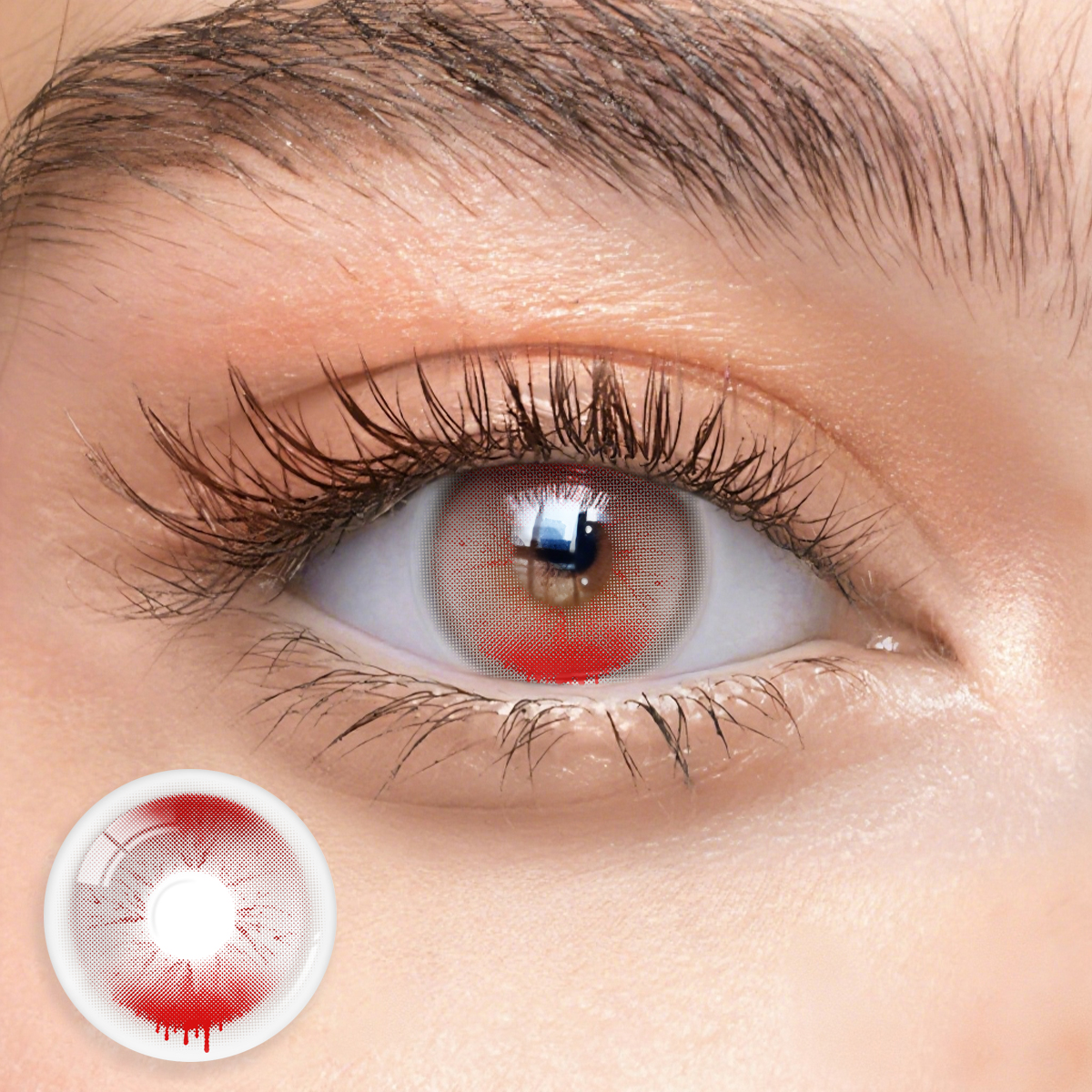 Eyemua Bloodshade Red