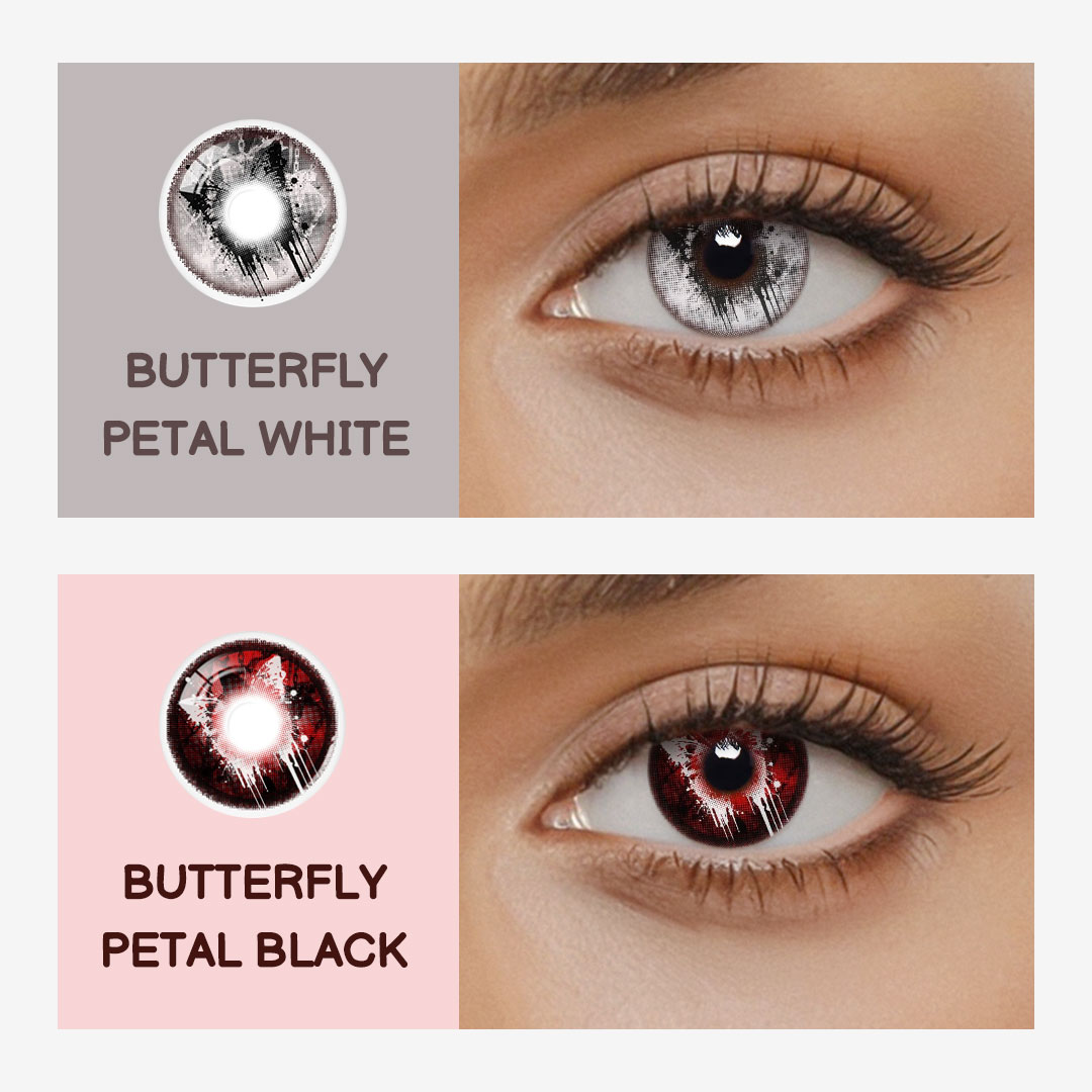 Eyemua Butterfly Petal White